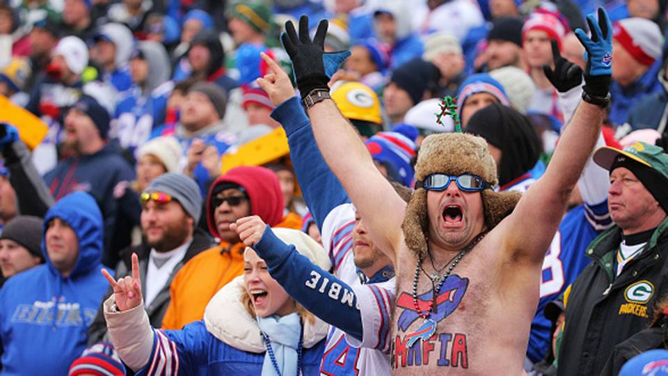 Buffalo Bills football fans