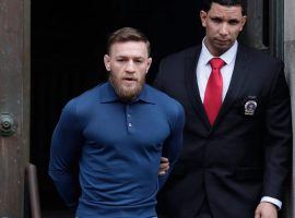 Conor McGregor faced felony charges for an incident in April, but managed to escape jail time after pleading guilty to a misdemeanor. (Image: AP)