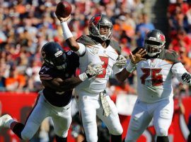 Jameis Winston played the second-half of Tampa Bay’s 48-10 loss to Chicago, and is once again the starting quarterback. (Image: USA Today Sports)