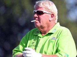 John Daly has been battling a right knee injury he suffered in April when he dove out of the way of an out of control car. (Image: USA Today Sports)