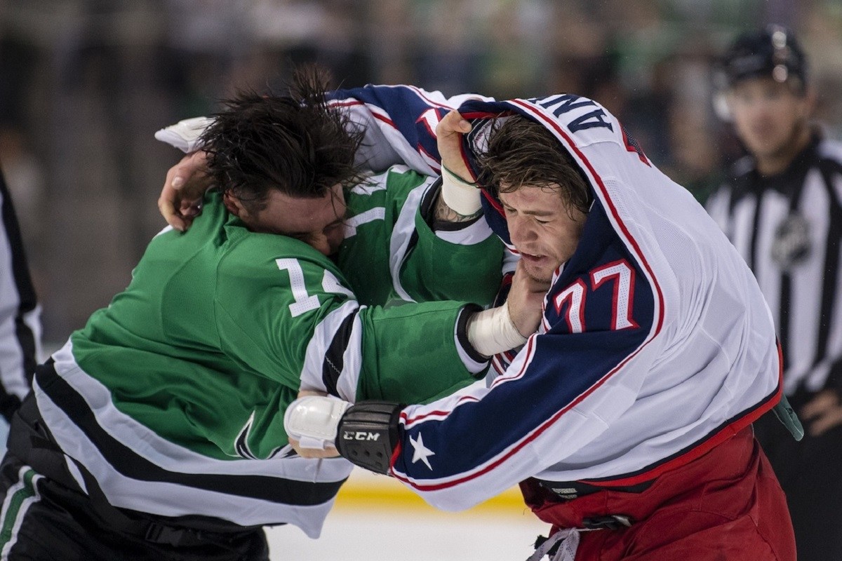 Jamie Benn Josh Anderson