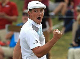 Bryson DeChambeau won the 2018 Shriners Hospitals for Children Open in Las Vegas, moving him up to fifth in the world golf rankings. (Image: Getty)
