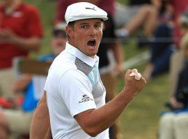 Bryson DeChambeau won the 2018 Shriners Hospitals for Children Open in Las Vegas, moving him up to fifth in the world golf rankings. (Image: Getty)