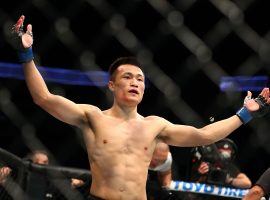 “The Korean Zombie” Chan Sung Jung will take on Yair Rodriguez in the main event of UFC Fight Night 139. (Image: Mark J. Rebilas/USA Today Sports)