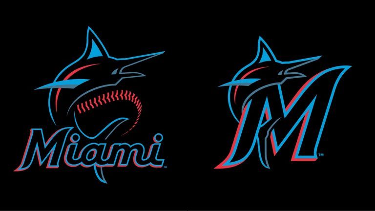Miami Marlins New Uniform Logo And Color Schemes With Miami Blue 