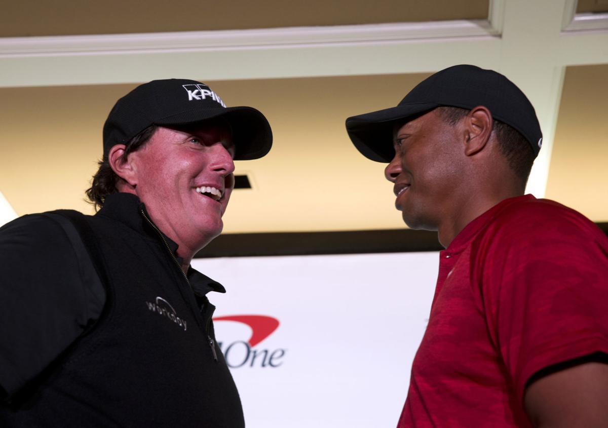 Tiger Woods Phil Mickelson