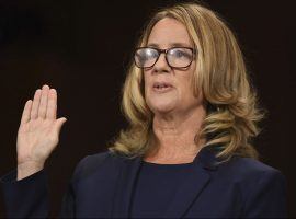Christine Blasey Ford is the favorite to win Time Person of the Year for her confronting Supreme Court Justice Brent Kavanaugh for alleged sexual assault that took place when they were teenagers. (Image: AP)