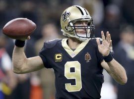 Drew Brees will try and lead the New Orleans Saints to their 10th consecutive win when they face Atlanta on Thanksgiving evening. (Image: USA Today Sports)