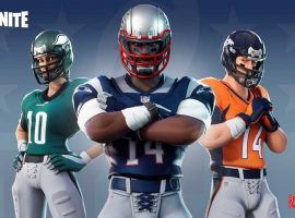 For a brief period, the NFL partnered with Epic Games, creator of Fortnite, to design uniform skins for all 32 NFL teams. (Image: Epic Games)