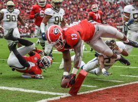 Georgia is No. 4 in the College Football Playoff Rankings, but faces Alabama in the SEC Championship on Saturday. (Image: USA Today Sports)