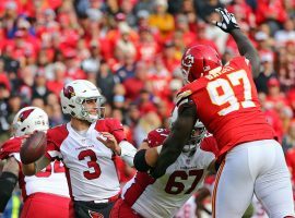 Arizona’s rookie quarterback Josh Rosen wasn’t able to beat Kansas City, but the team did cover the spread. (Image: USA Today Sports)