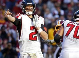 Atlanta quarterback Matt Ryan led his team over Washington last week, and is a 6-point favorite to do the same to Cleveland. (Image: Getty)