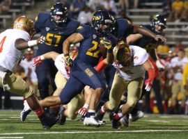 With heavy winds forecast for the Bahamas Bowl, Toledo running back Bryant Koback might get more carries than usual. (Image: Toledo Athletics)