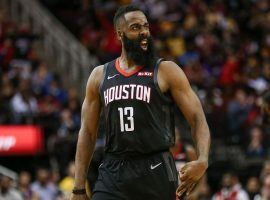 James Harden from the Houston Rockets torched the visiting LA Lakers for 50 points. (Image: Troy Taormina/USA Today Sports)