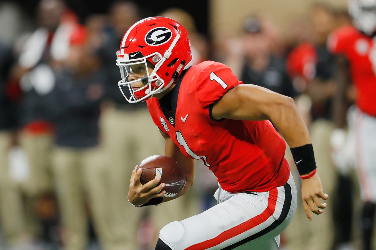 Justin Fields Georgia transfer