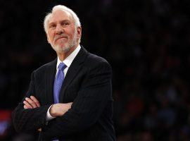 Gregg Popovich spent his entire NBA career coaching the San Antonio Spurs. (Image: Adam Hunger/USA Today)