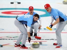 John Shuster (center) led the USA menâ€™s curling team to Olympic gold in 2018, significantly raising the profile of the sport in the United States. (Image: Dean Mouhtaropoulos/Getty)