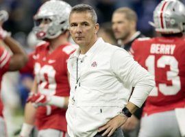Urban Meyer announced that he will be retiring from coaching college football after Ohio State competes in the Rose Bowl on Jan. 1. (Image: AJ Mast/AP)