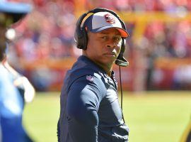 Broncos head coach Vance Joseph on the sidelines of a game in Denver. (Image: Denny Medley/USA Today Sports)