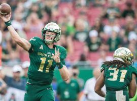 University of South Florida quarterback Blake Barnett has been injured and might not be ready for the Gasparilla Bowl. (Image: USF Athletics)