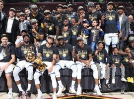 The Golden State Warriors were named Sports Illustrated Sportsperson of the Year for 2018. (Image: Getty)