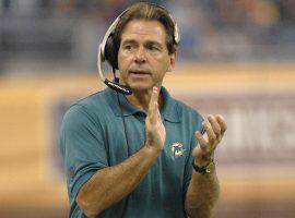 Nick Saban coached the Miami Dolphins in 2004-2005, but has no desire to return to the NFL sidelines. (Image: Getty)