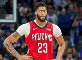 Anthony Davis forward/center from the New Orleans Pelicans in a game against the Dallas Mavericks. (Image: Ed Szczepanski/USA Today Sports)