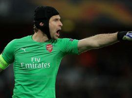 Arsenal goalkeeper Petr Cech plans to retire after the Premier League season, ending a 20-year professional career. (Image: Richard Heathcote/Getty)
