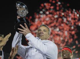 Urban Meyer says he is committed to retiring after Ohio Stateâ€™s 28-23 victory in the 2019 Rose Bowl. (Image: Robert Gauthier/Los Angeles Times)