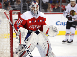 Washington Capital goalie Braden Holtby has watched his team mired in a seven-game losing streak. (Image: Getty)