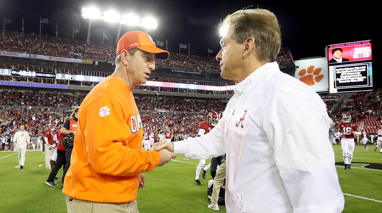 Dabo Swinney, Nick Saban