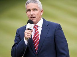PGA Tour commissioner Jay Monahan again voiced his support for legalized sports betting, saying it would aid his sport. (Image: Getty)