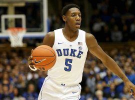 Duke forward R.J. Barrett is one of the leading scorers for Duke, but will he have more points than Los Angeles Rams first downs? (Image: Getty)