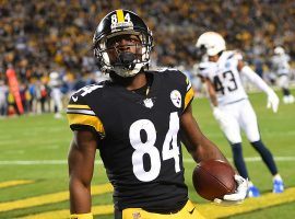 Antonio Brown met with Steelers officials on Tuesday, with both sides agreeing that trading the star receiver would be the best course of action. (Image: Getty)
