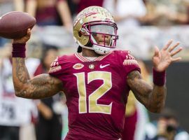 Deondre Francois has been dismissed from the Florida State Seminoles following domestic abuse allegations against the quarterback. (Image: Mark Wallheiser/AP)