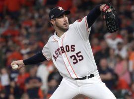 Justin Verlander took to Twitter to say that the MLB free agency system was â€œbroken.â€ (Image: Barry Chin/Boston Globe/Getty)