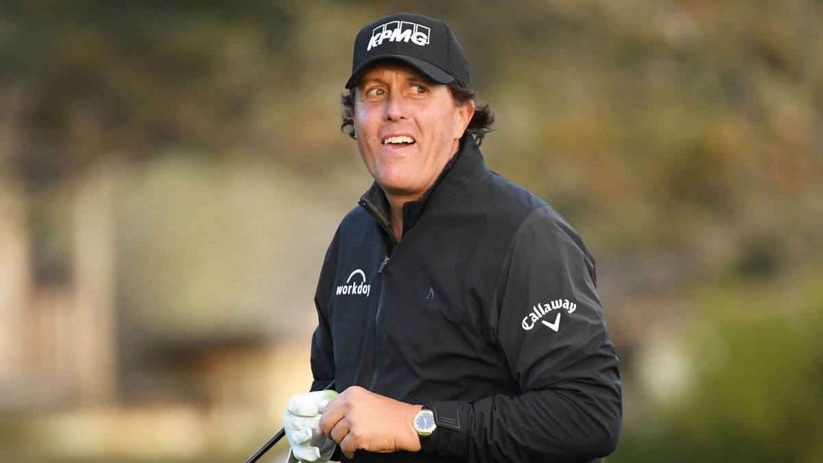 Phil Mickelson Pebble Beach