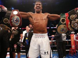 Anthony Joshua will defend his four heavyweight titles against Jerrell Miller on June 1 at Madison Square Garden. (Image: PA)