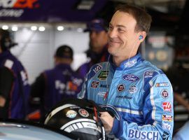 Kevin Harvick was one of the most dominant drivers last year in NASCAR and is favored this week at the Folds of Honor QuikTrip 500. (Image: Getty)