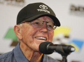 Joe Gibbs had a successful and emotional day at the Daytona 500 on Sunday as his drivers finished first, second and third. (Image: AP)