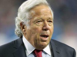 New England Patriots owner Robert Kraft was caught in a police sting at a Florida spa, and faces two counts of solicitation. (Image: Getty)