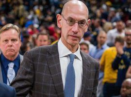 NBA Commissioner Adam Silver will appear on 60 Minutes this Sunday to discuss the expansion of legalized sports betting in America. (Image: Trevor Ruszkowski/USA Today Sports)