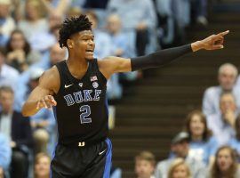 Cam Reddish of the Duke Blue Devils playing against the North Carolina Tar Heels at Dean Smith Center in Chapel Hill, North Carolina. (Image: Streeter Lecka/Getty)