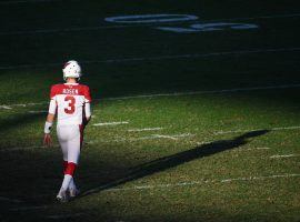 Arizona Cardinals QB Josh Rosen takes the field during a 2018 game against the LA Chargers in Carson, CA. (Image: Harry How/Getty)