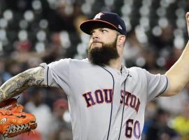 Dallas Keuchel came into the offseason as one of the top free agents on the market, but remains unsigned two weeks before Opening Day. (Image: Tommy Gilligan/USA Today Sports)