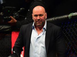 Dana White signed a seven-year extension that will see him stay on as UFC president. (Image: Ron Chenoy/USA Today Sports)