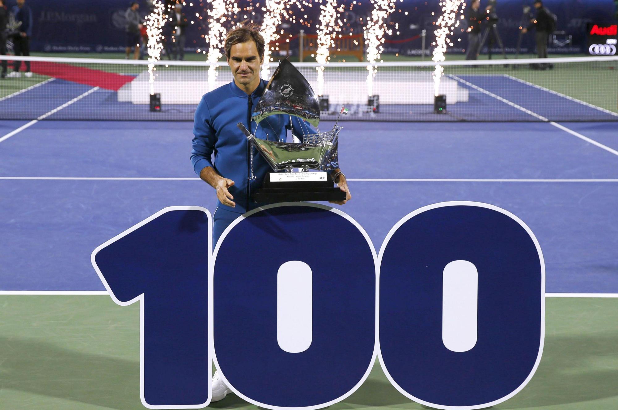 Roger Federer 100 Wins