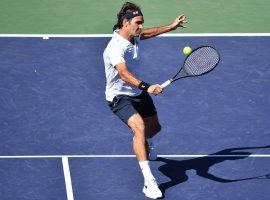 Roger Federer is on a collision course with Rafael Nadal at the BNP Paribas Open at Indian Wells. (Image: Peter Staples/ATP Tour)