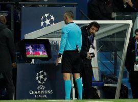 VAR was utilized for critical decisions late in both Champions League matches on Tuesday. (Image: John Sibley/Action Images/Reuters)