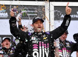 Jimmie Johnson won an unofficial race before the start of the year, but is looking to break his Cup Series winless drought. (Image: USA Today Sports)